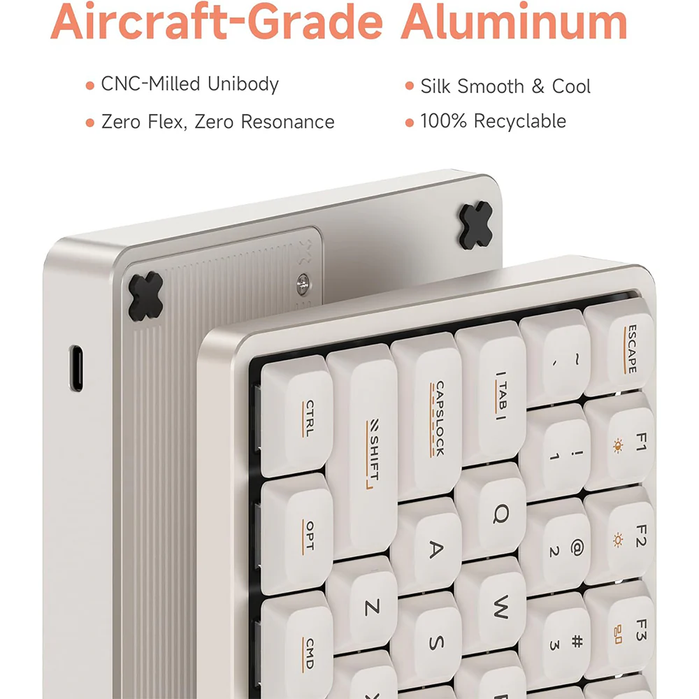 iQunix iQunix Magi75 Aluminum Low Profile Mechanical Keyboard iQunix iQunix Magi75 Aluminum Low Profile Mechanical Keyboard