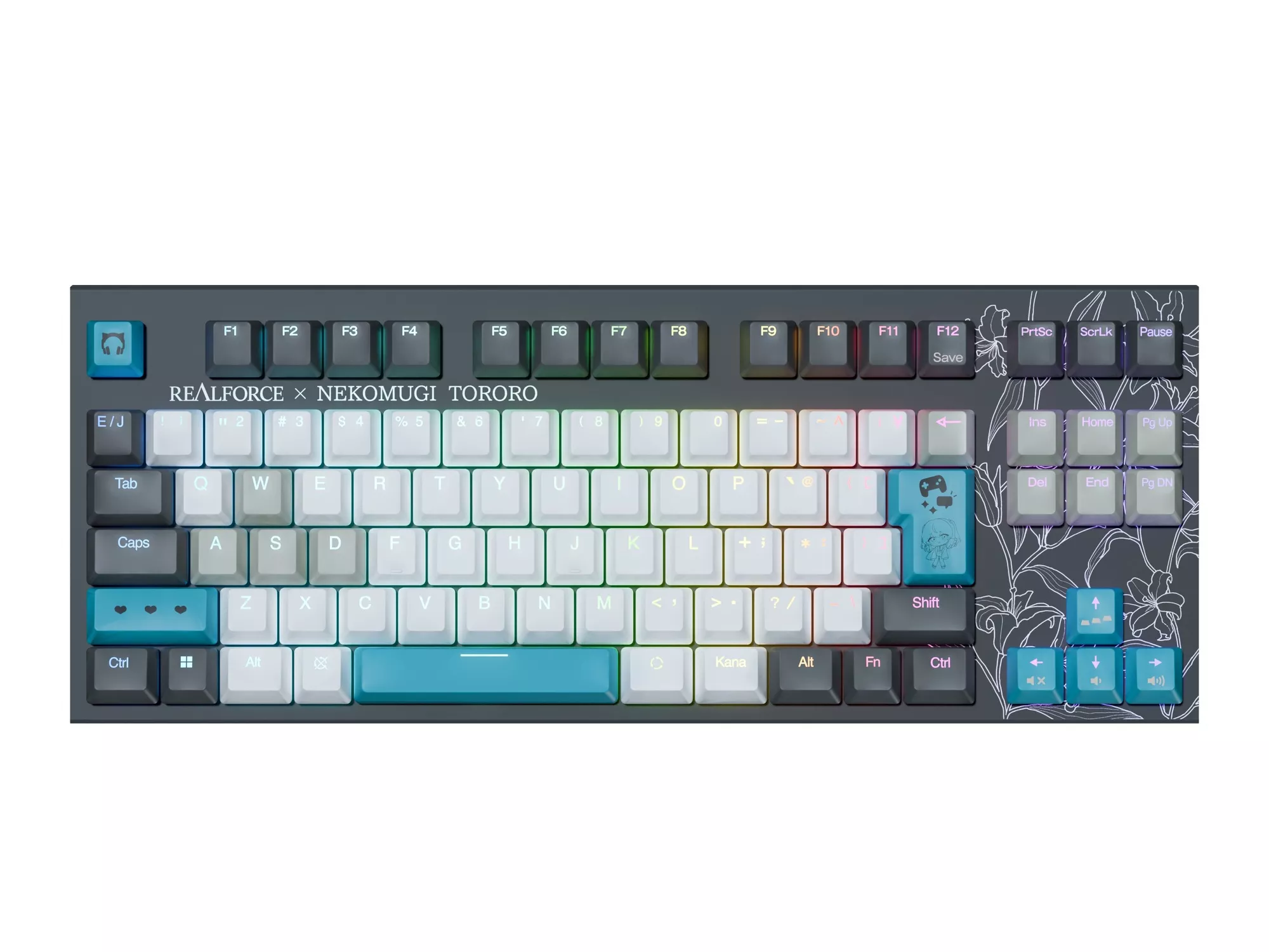 キーボード一式 アミロ vm-vyu67-a113-gmwf Sakura Muse 65 Mechanical Keyboard