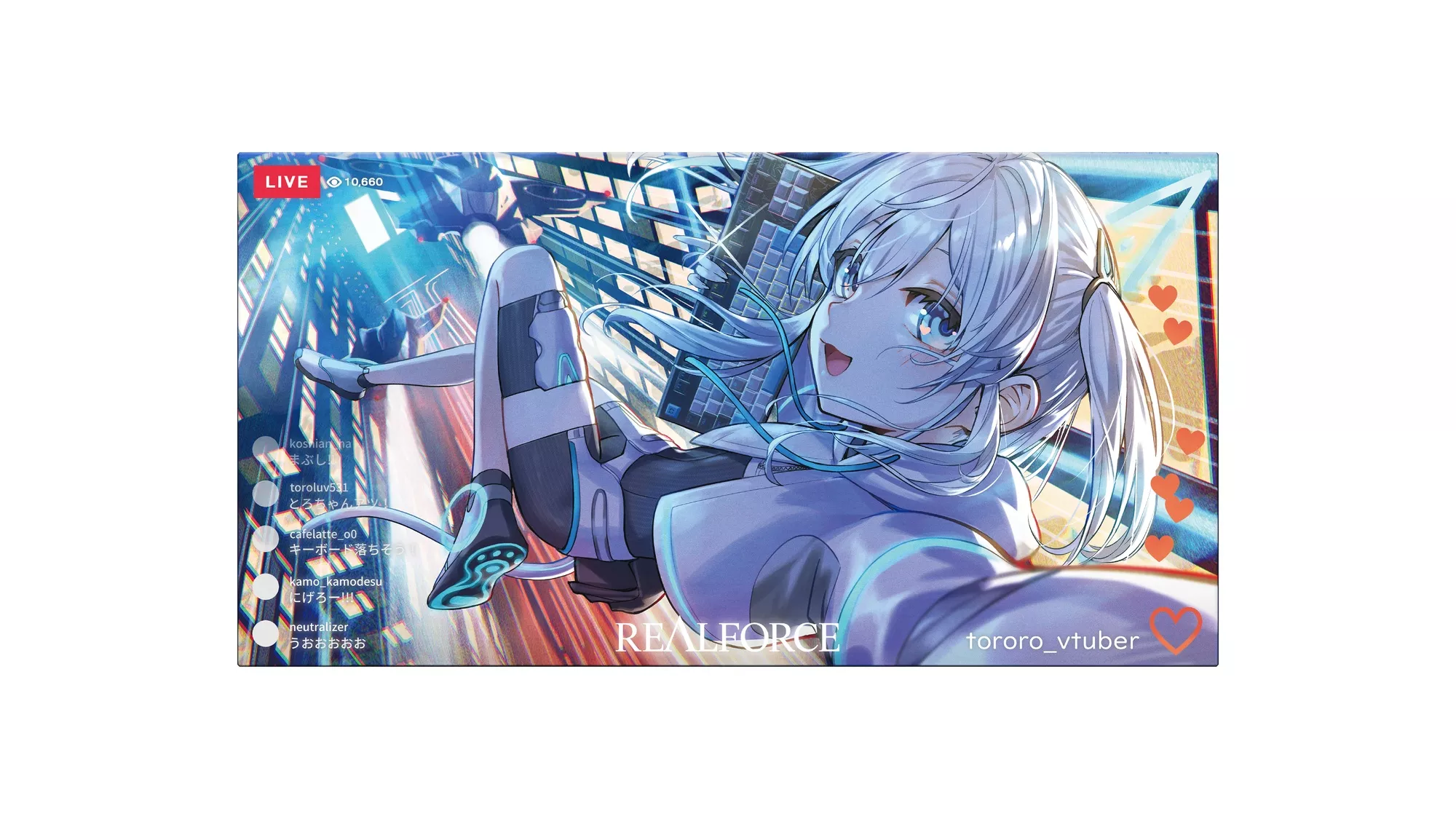 東プレ REALFORCE×猫麦とろろ GX1 Plus Keyboard - 製品詳細