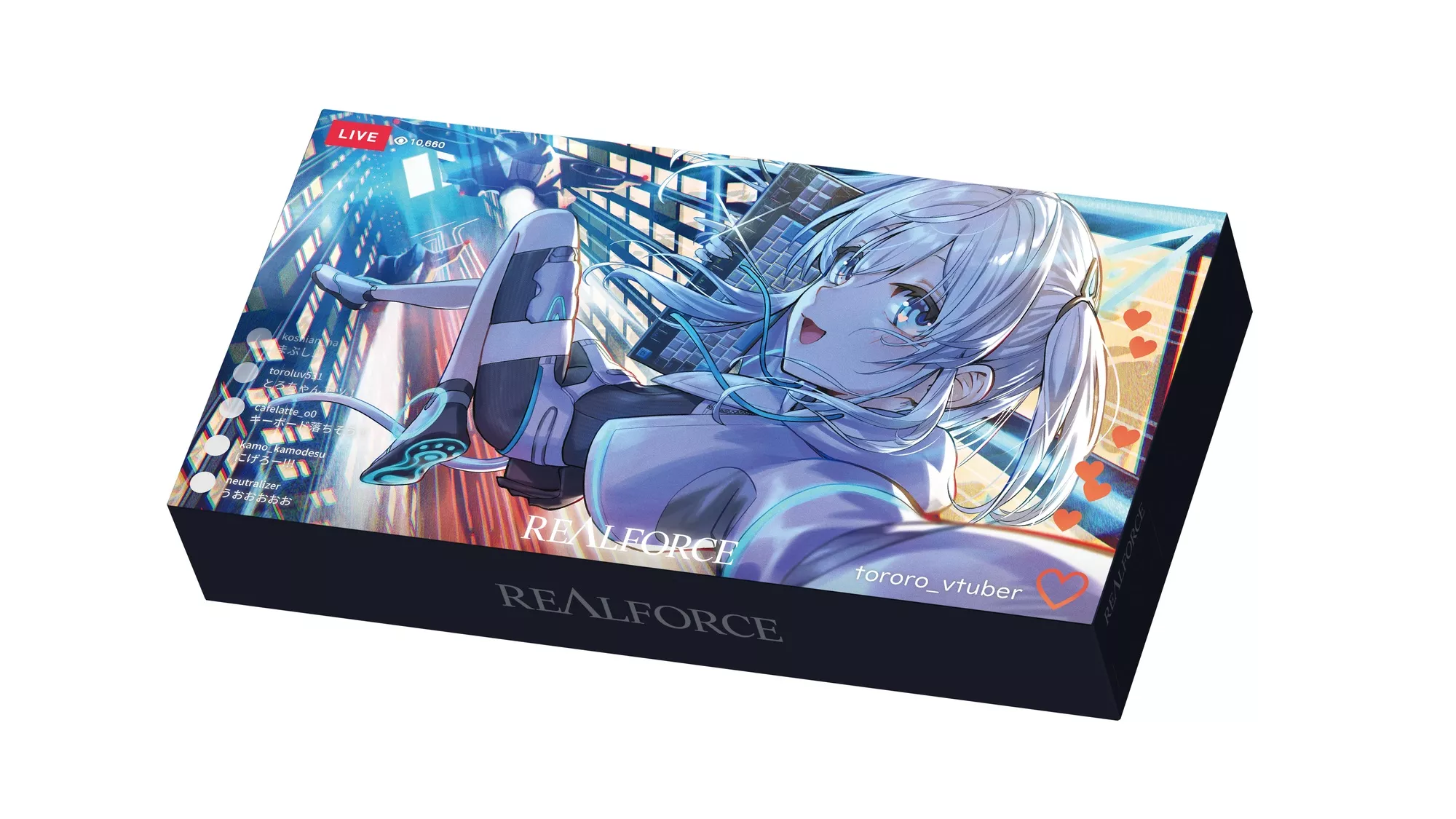 東プレ REALFORCE×猫麦とろろ GX1 Plus Keyboard - 製品詳細
