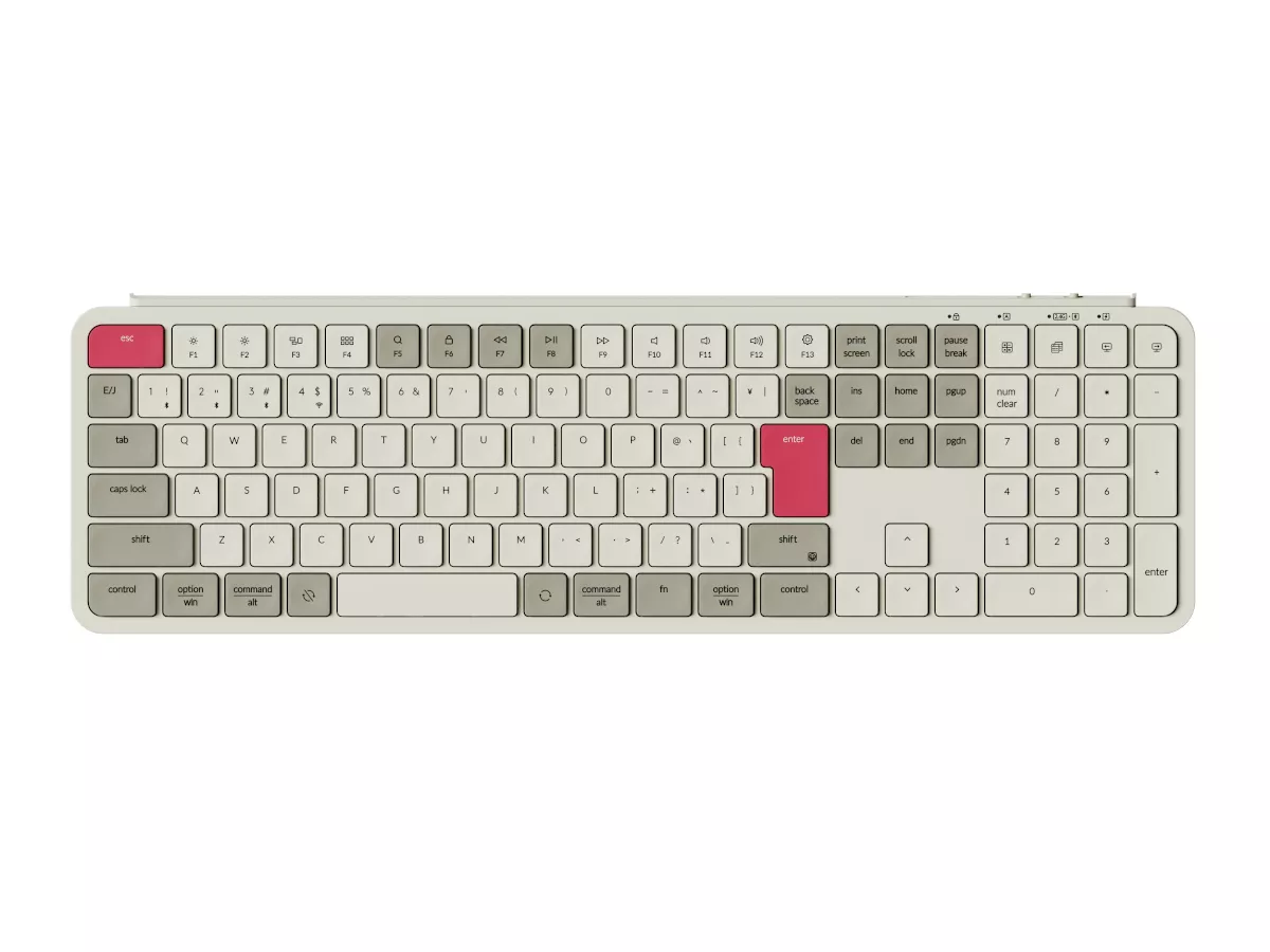 Keychron Keychron B6 Pro ウルトラスリム ワイヤレスキーボード - JIS