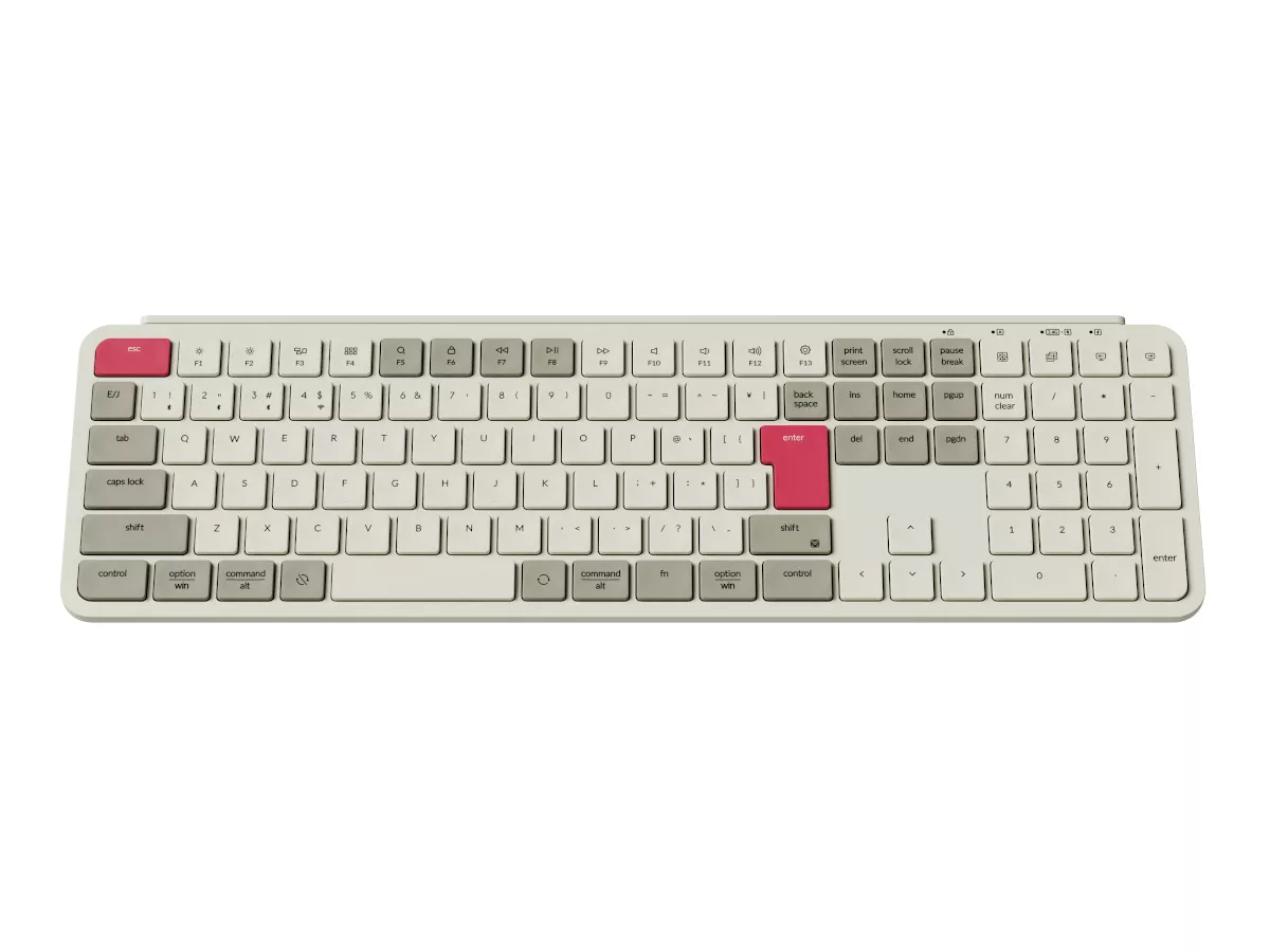Keychron Keychron B6 Pro ウルトラスリム ワイヤレスキーボード - JIS