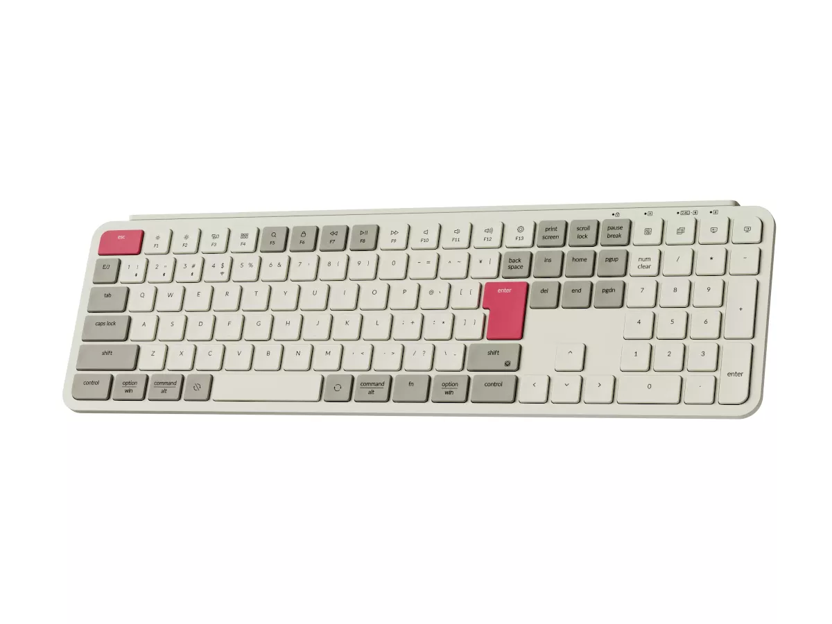 Keychron Keychron B6 Pro ウルトラスリム ワイヤレスキーボード - JIS