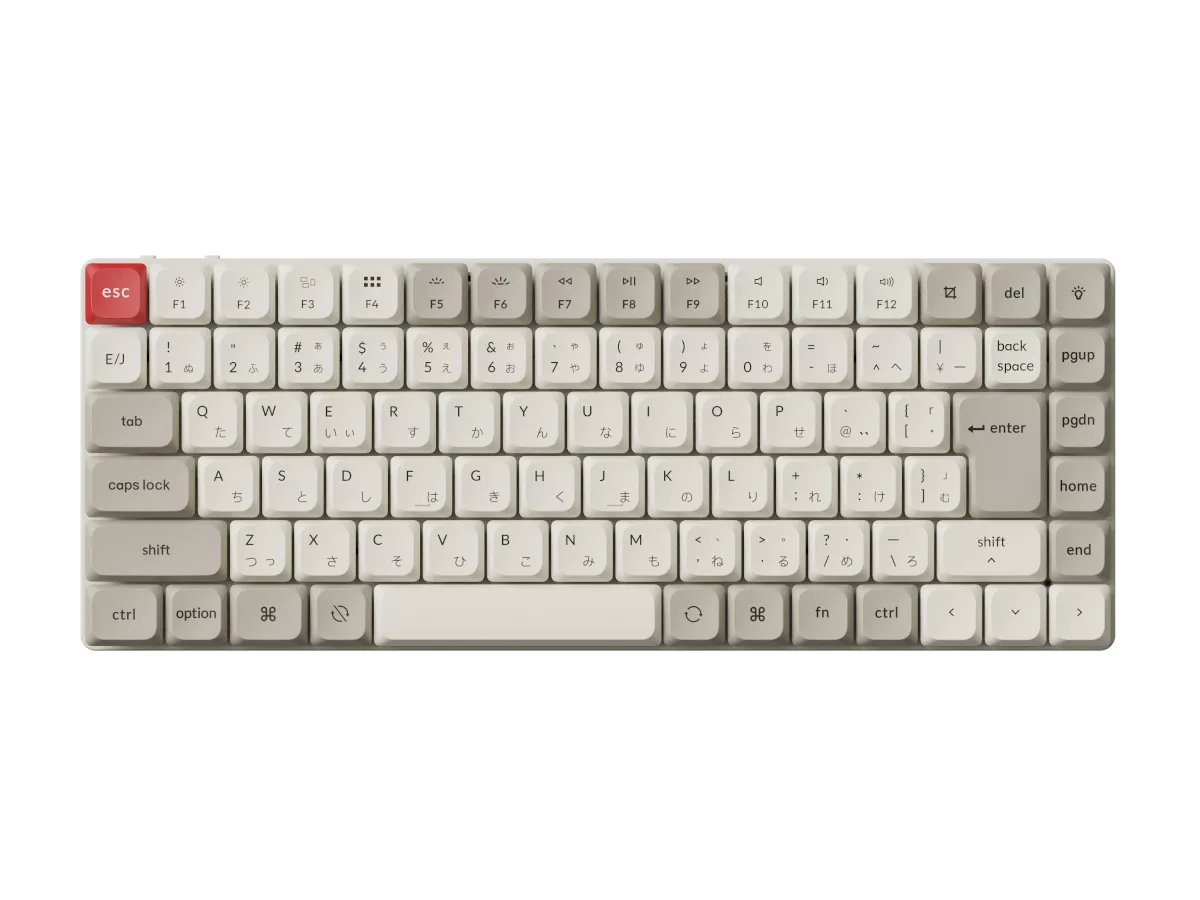 Keychron K3 Max WhiteLED JIS配列 かな印字なし 赤軸 Keychron K3 Max（ホワイトボディ） QMK/VIA ワイヤレス カスタム