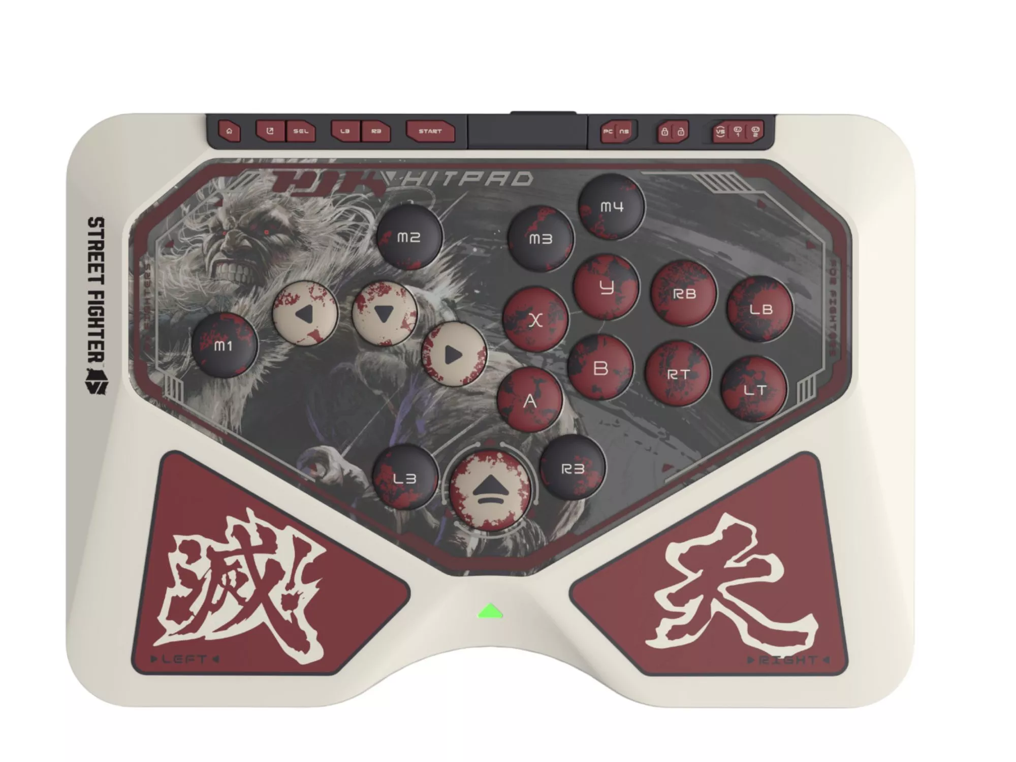 HJK GAMING HJK HITPADレバーレスコントローラ STREET FIGHTER 6 GOUKI