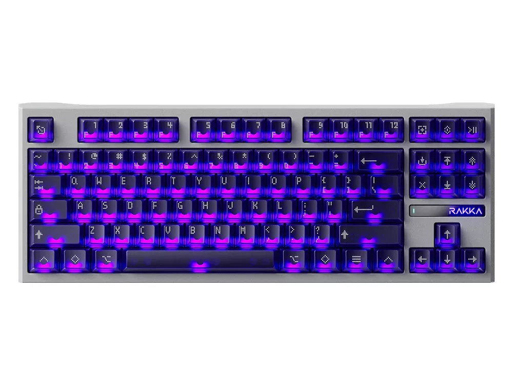 RAKKA 80 EDGE / MOBIUS Switch 87個 RAKKA 80 EDGE SINGULARITY BLUE ラピッドトリガー