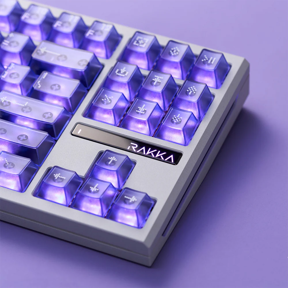 Rakka 80 edge ゴーストグレー 磁気軸 ゲーミングキーボード RAKKA RAKKA 80 EDGE ゴーストグレー ラピッドトリガー 80 EDGE - 製品