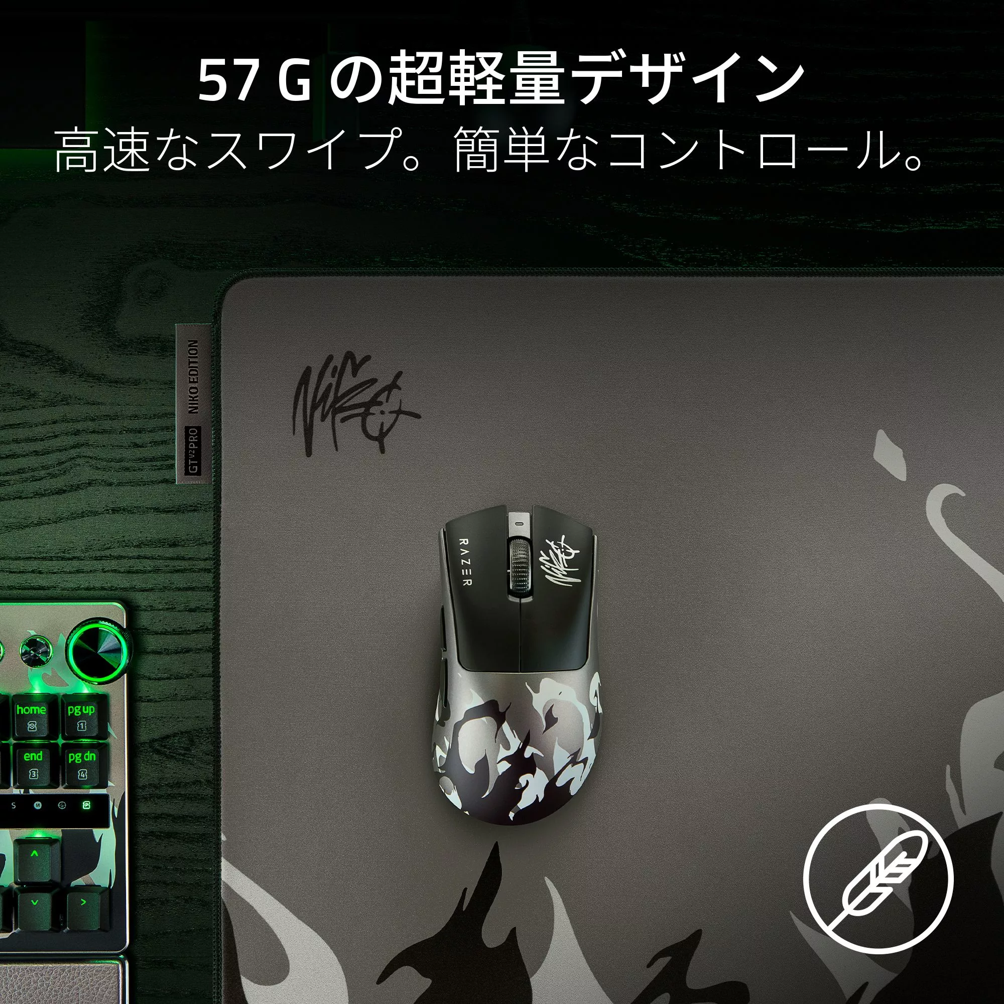 Razer DeathAdder V4 Pro NiKo Edition DeathAdder V4 - 製品詳細