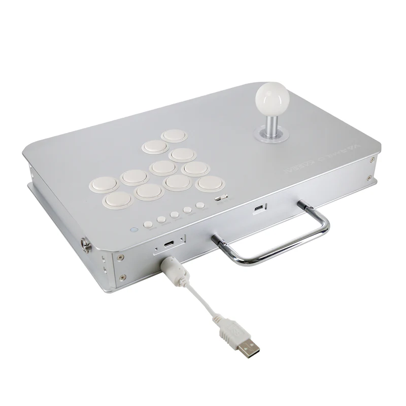 Varmilo VARMILO KASSAI Obsidian Silver Arcade Joystick Controller Varmilo VARMILO KASSAI Obsidian Silver Arcade Joystick Controller