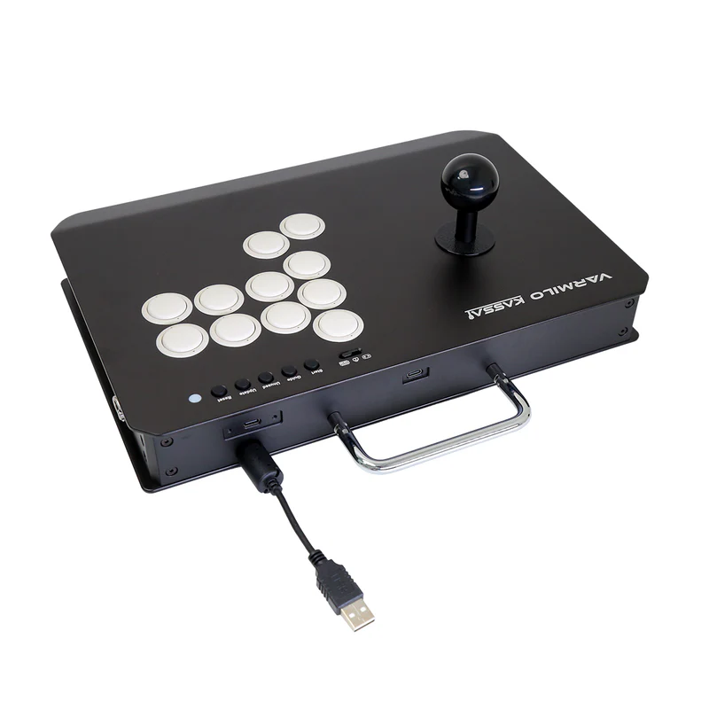 Varmilo F12 アーケードコントローラー ブラック Varmilo VARMILO KASSAI Obsidian Black Arcade Joystick Controller