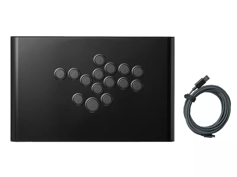 ZENAIM、0.75mmの超短ストロークの「ARCADE CONTROLLER LEVERLESS」が