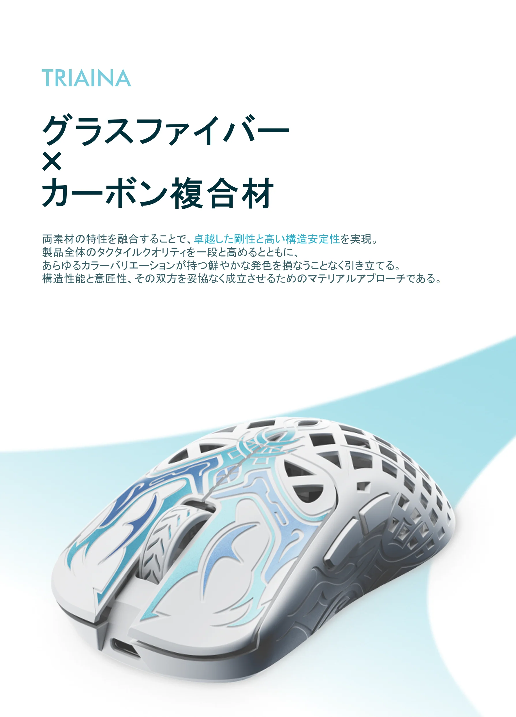 WAIZOWL TRIAINA RIPTIDE(White) TRIAINA - 製品詳細 | パソコンSHOP