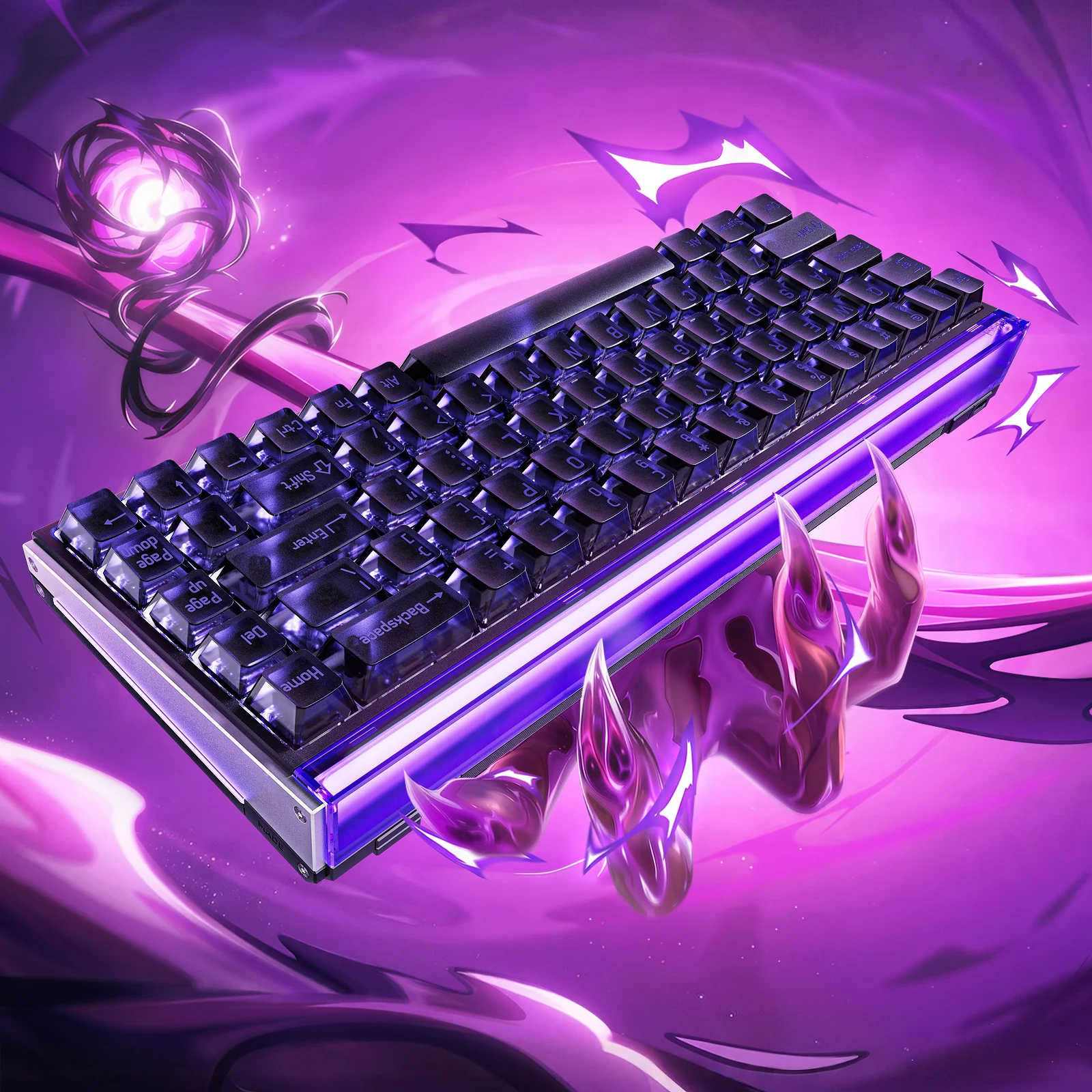 MelGeek MADE68 Ultra V2 Night Puple(TTC KOM Lite Switch) - 製品