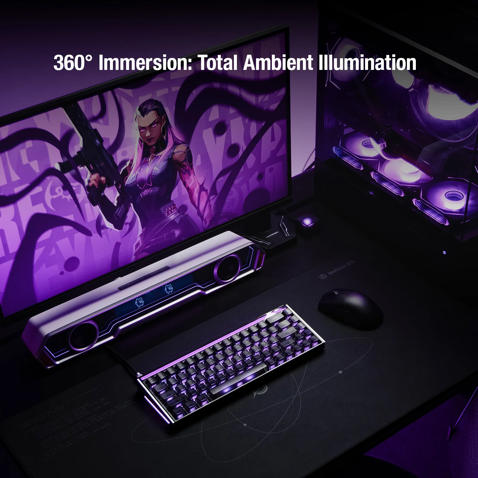 MelGeek MADE68 Ultra V2 Night Puple(TTC FKOM White Switch) - 製品