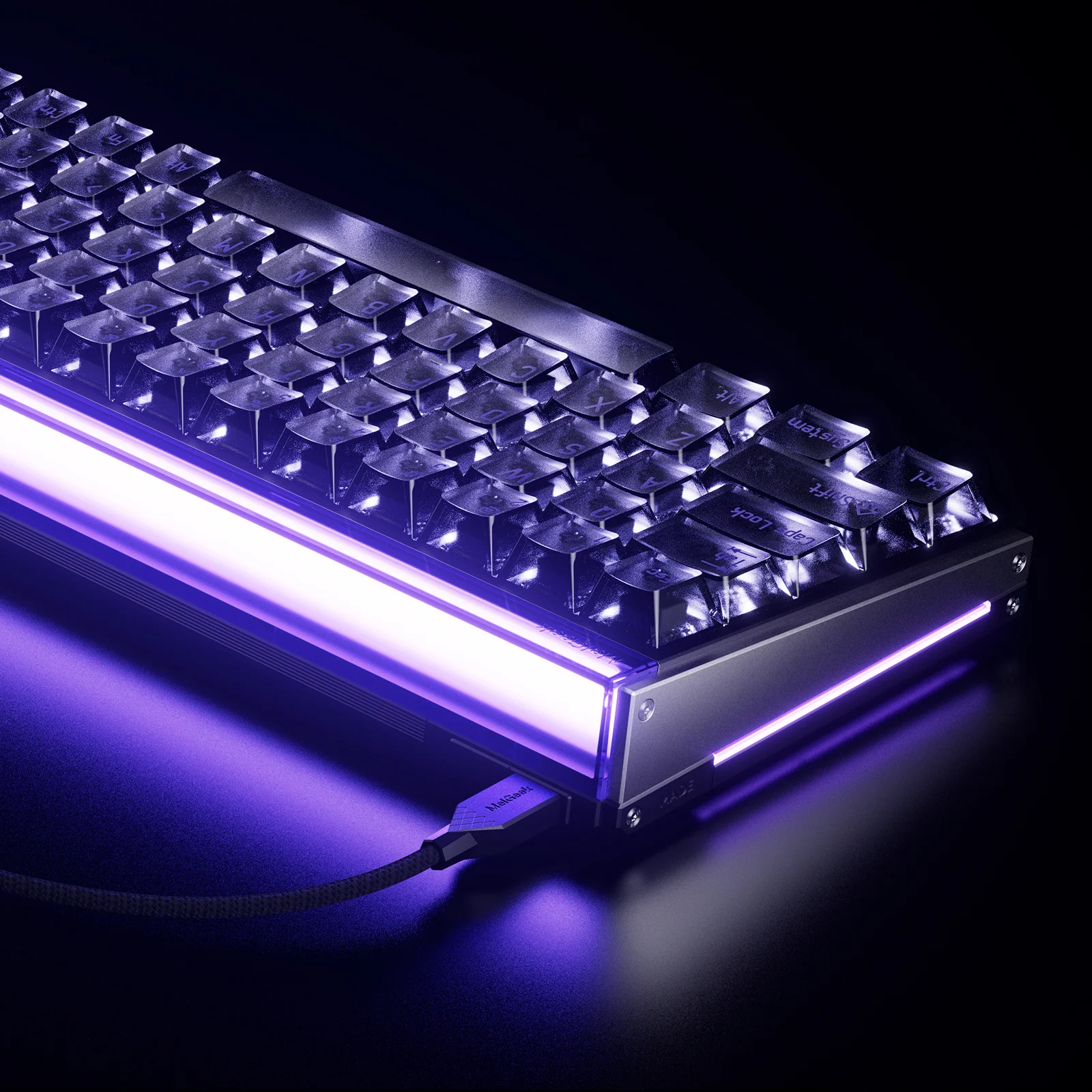 MelGeek MADE68 Ultra V2 Night Puple(TTC FKOM White Switch) - 製品