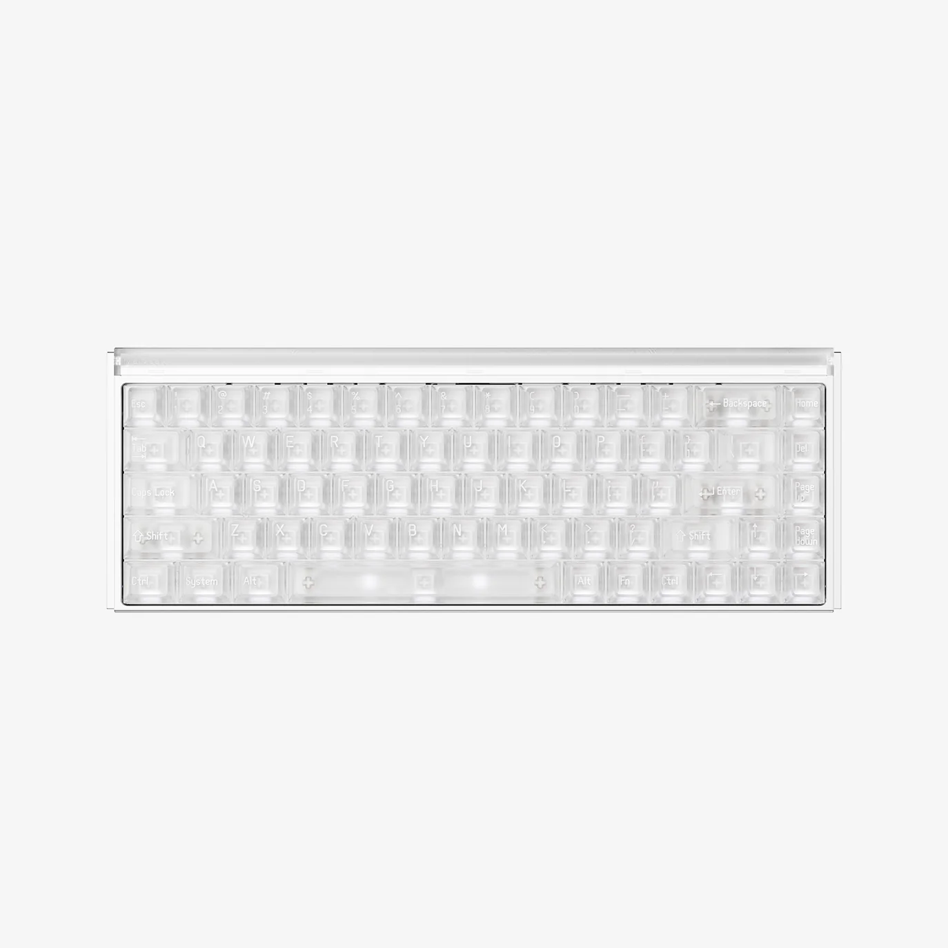 た*べ様 ULTRA ホワイト M MelGeek MADE68 Ultra V2 Frost White(TTC FKOM White Switch) - 製品