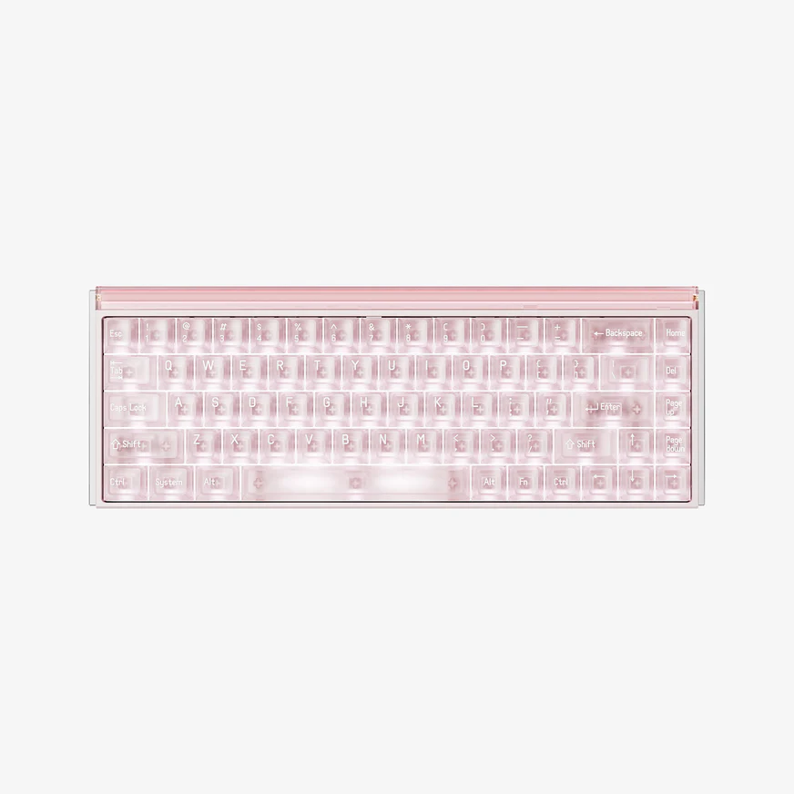 MelGeek MADE68 Ultra V2 Bloom Pink(TTC FKOM White Switch) - 製品