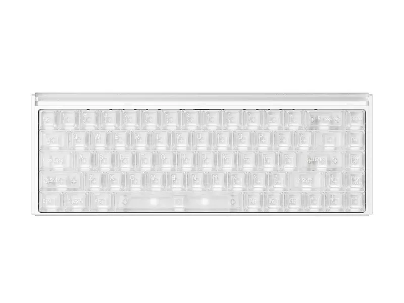 MelGeek MADE68 Ultra V2 Classic White(TTC FKOM White Switch
