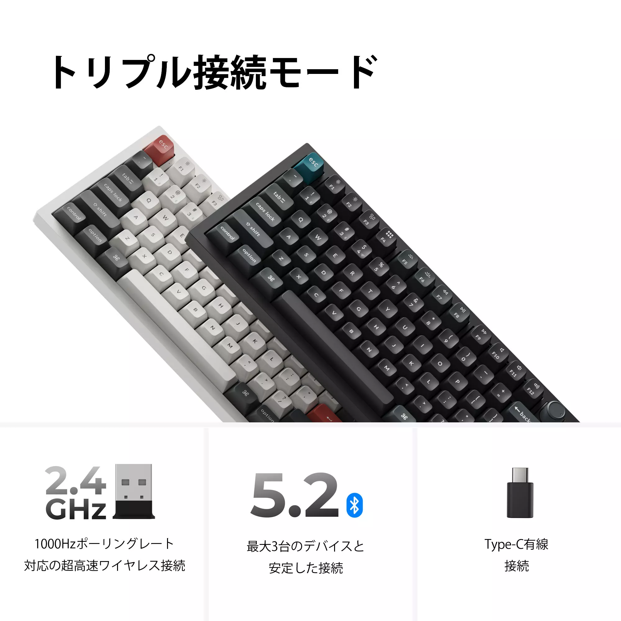 Keychron Keychron Q1 Ultra 8K ワイヤレスカスタムメカニカル