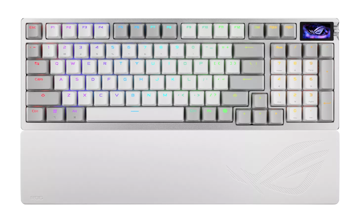 ASUS ROG Azoth 96 HE Lite Gaming Keyboard White - 製品詳細