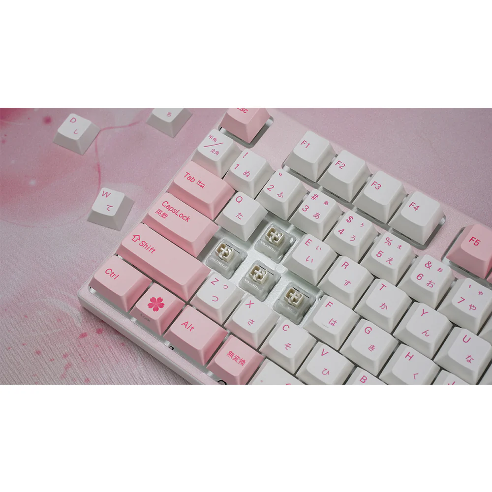 Varmilo Varmilo 92 Sakura 桜 JIS Keyboard V3 - Varmilo 静電容量 Varmilo Varmilo 92 Sakura 桜 JIS Keyboard V3 - Varmilo 静電容量