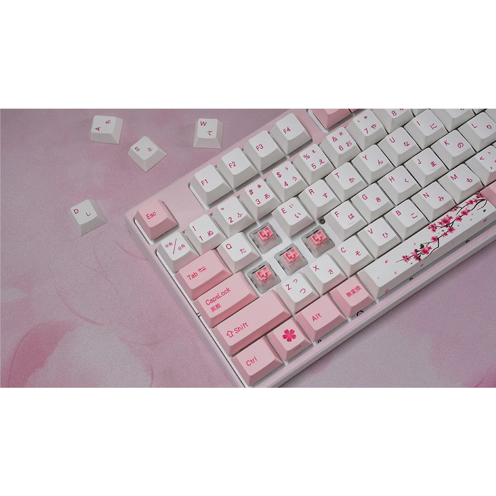 Varmilo 桜 Sakura キーボード（サクラ軸/静電容量/JIS配列） Varmilo Varmilo 92 Sakura 桜 JIS Keyboard V3 - Varmilo 静電容量 桜