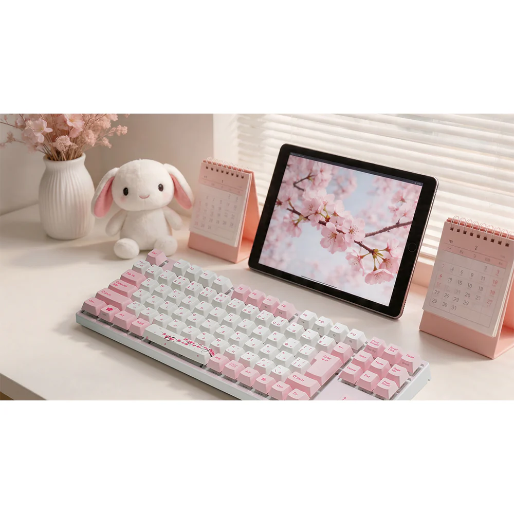Varmilo 桜 Sakura キーボード（サクラ軸/静電容量/JIS配列） Varmilo Varmilo 92 Sakura 桜 JIS Keyboard V3 - Varmilo 静電容量 桜