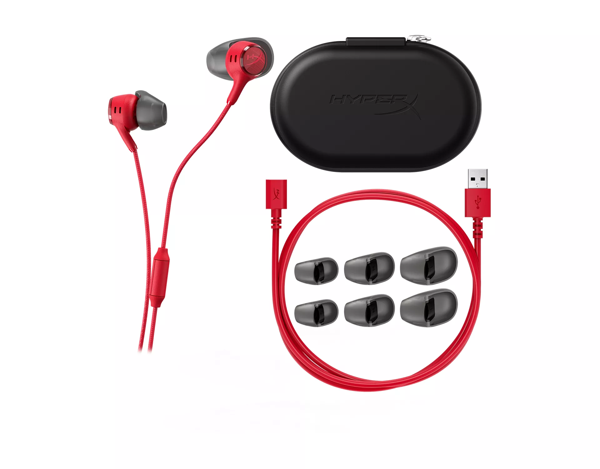 【新品】HYPERX Cloud Earbuds III S RED HyperX HyperX Cloud Earbuds III S (Red) - 製品詳細 | パソコンSHOP