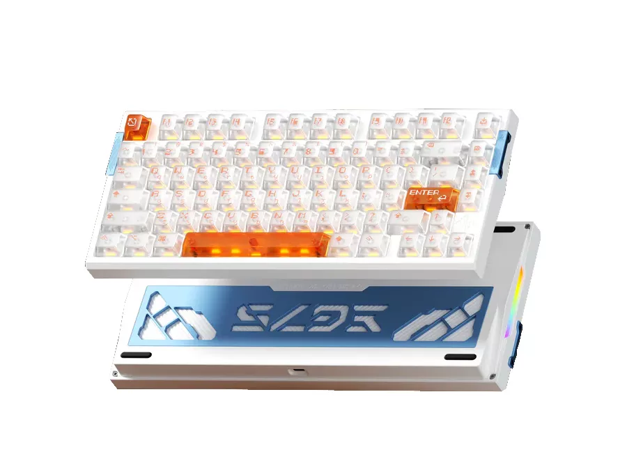 WEIKAV WEIKAV EG75 Spray Cold White ラピッドトリガーキーボード 桜
