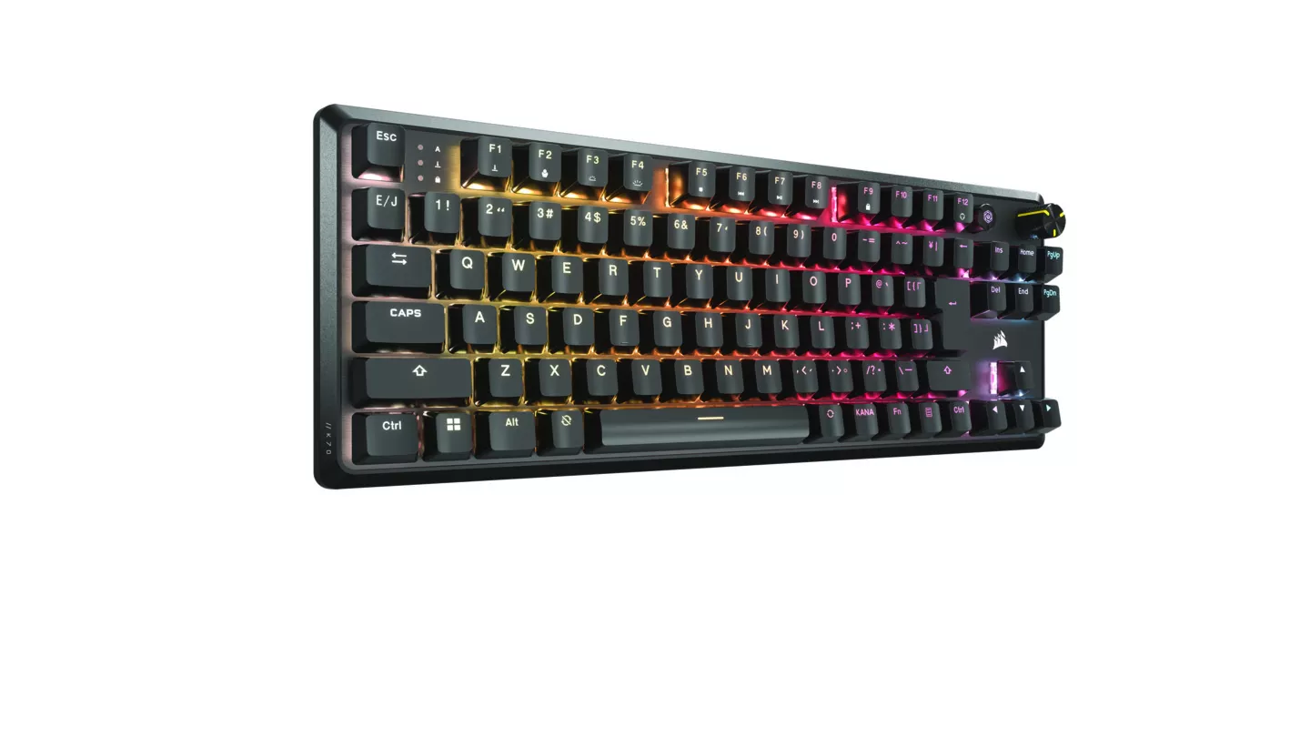Corsair K70 CORE TKL RGB メカニカルゲーミングキーボード (JP