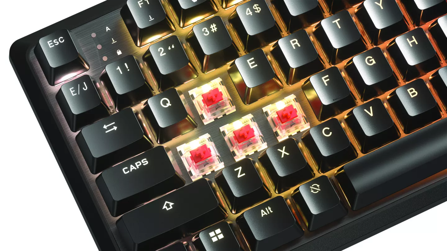 Corsair K70 CORE TKL RGB メカニカルゲーミングキーボード (JP