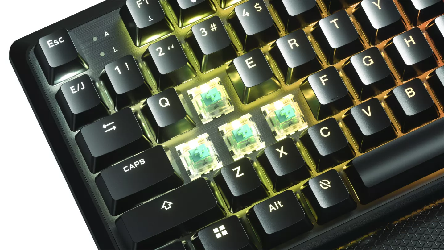 Corsair ラピッドトリガー付き K70 PRO TKL 高性能ホール効果