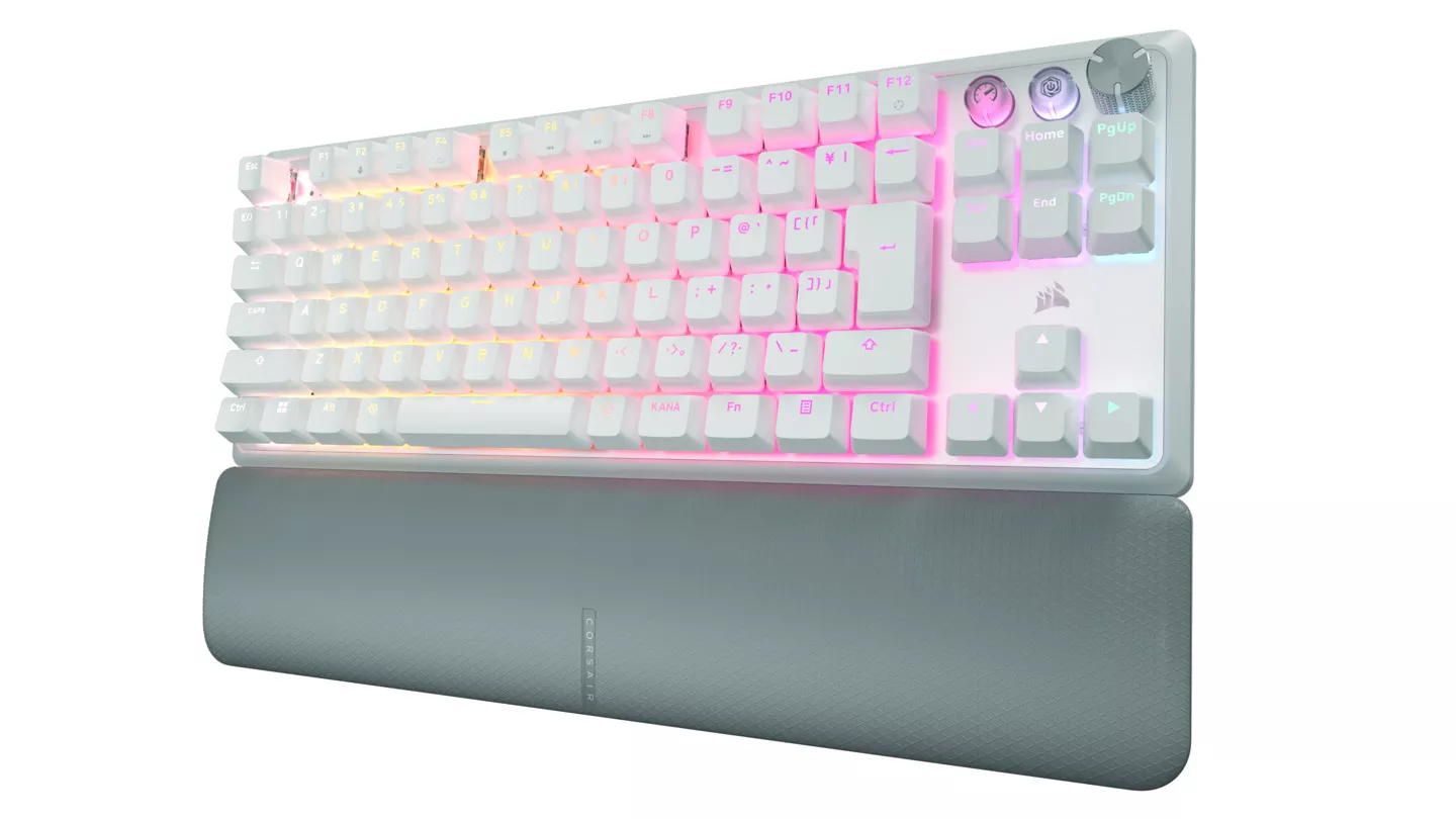 CORSAIR K70 PRO TKL ラピッドトリガー ゲーミングキーボード Corsair ラピッドトリガー付き K70 PRO TKL 高性能ホール効果