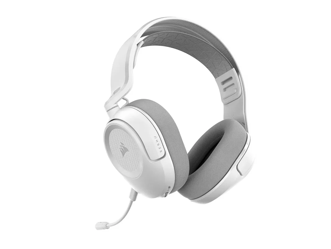 Corsair HS35 v3 Wirelessゲーミングヘッドセット - ホワイト HS35