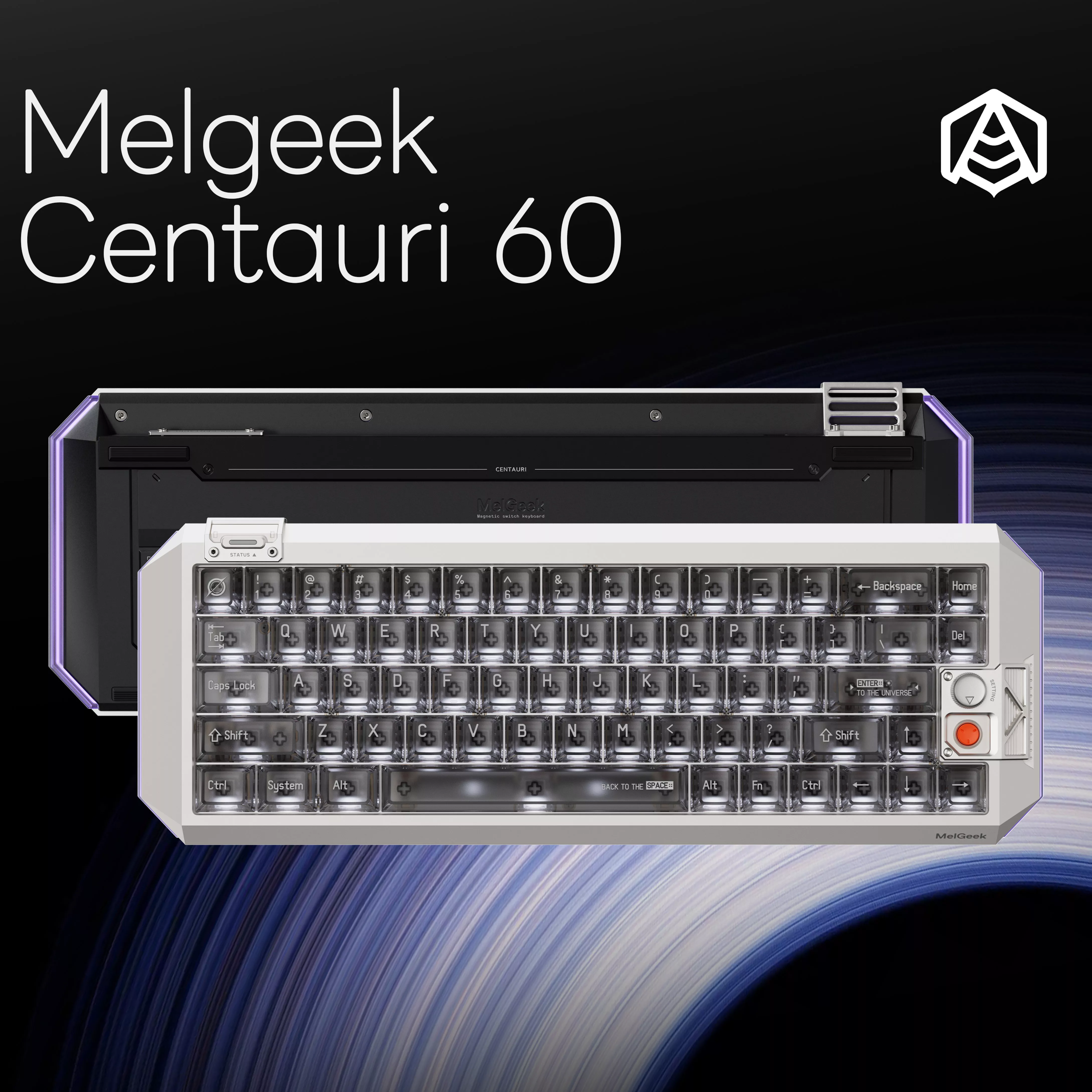 MelGeek CENTAURI 60 TTC FKOM White Switch CENTAURI - 製品詳細