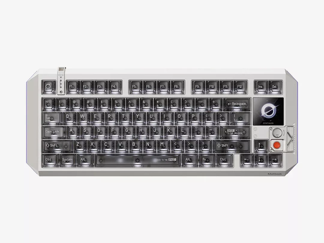 MelGeek CENTAURI 80 TTC FKOM White Switch CENTAURI - 製品詳細