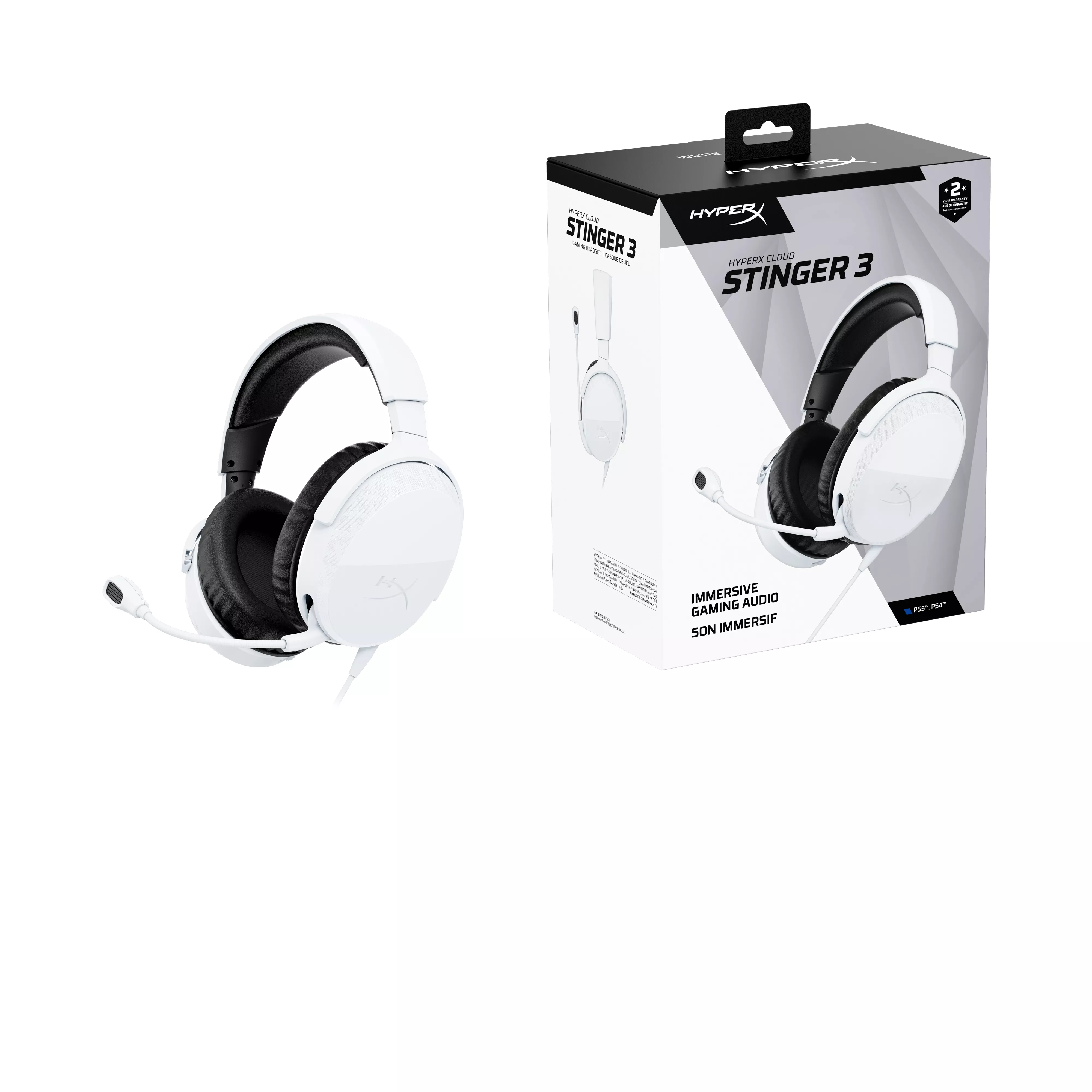 HyperX HyperX Cloud Stinger 3 Gaming HeadSet White Cloud Stinger 3