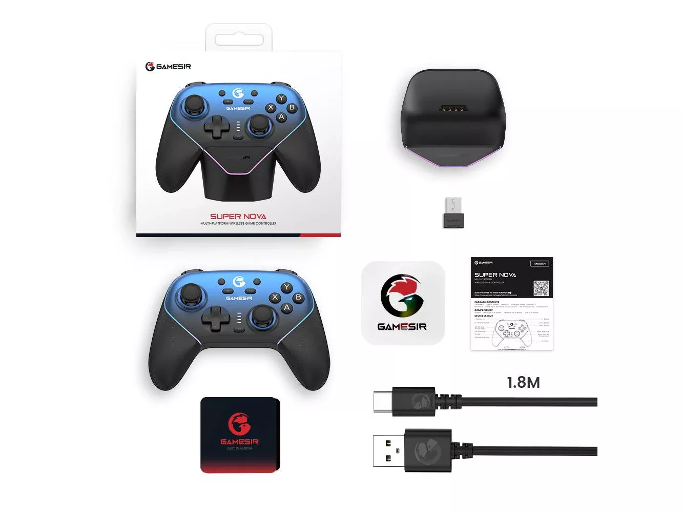 GameSir GameSir Super Nova Blue - 製品詳細 | パソコンSHOP