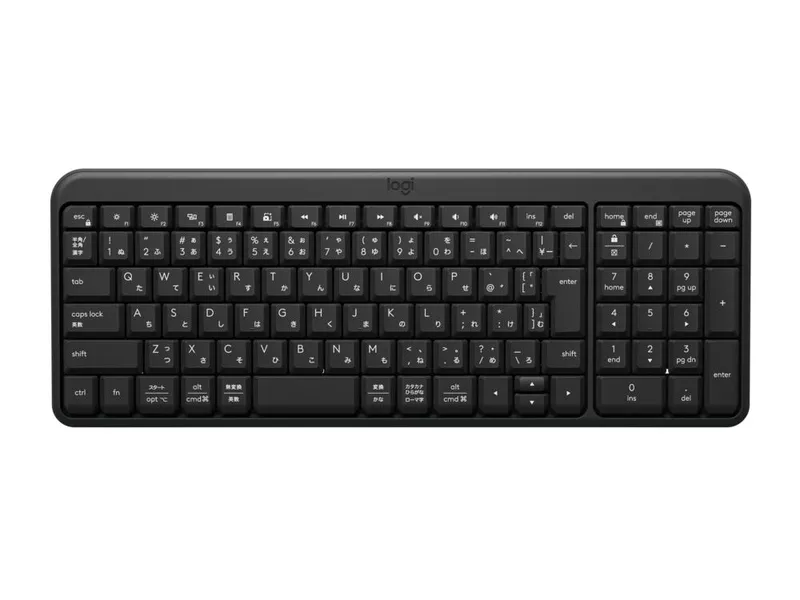 K250 Compact Bluetooth Wireless Keyboard ブラックの商品メイン画像