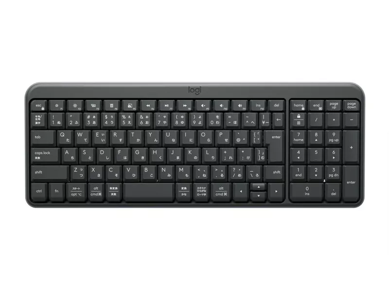 K250 Compact Bluetooth Wireless Keyboard グラファイトの商品メイン画像