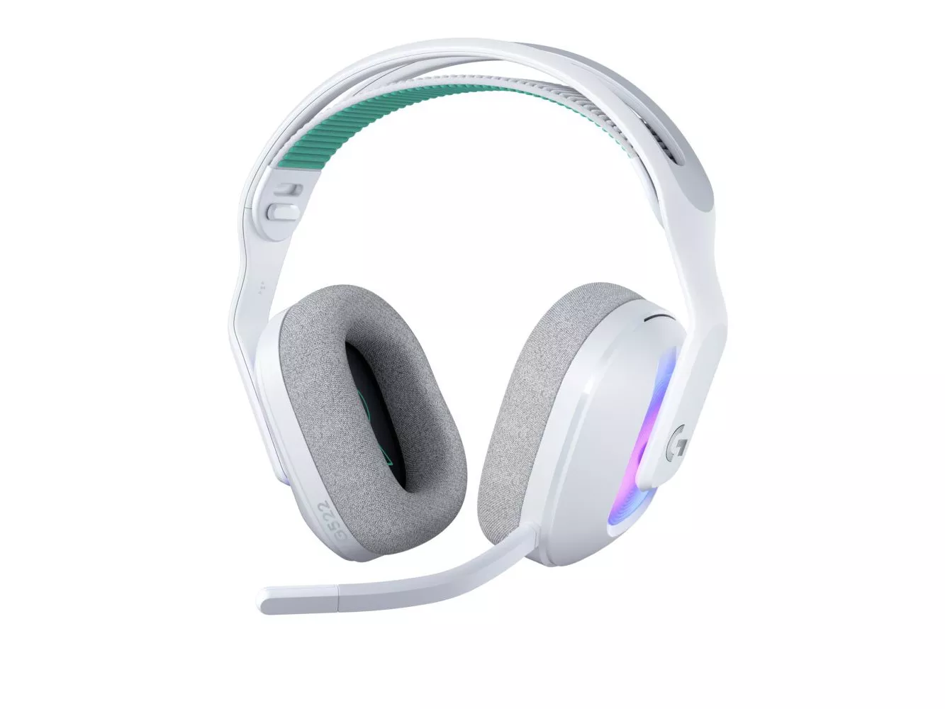 ワイヤレスヘッドホン ホワイト　ロジクール Logicool G522 LIGHTSPEED LIGHTSYNC RGB搭載 ワイヤレス