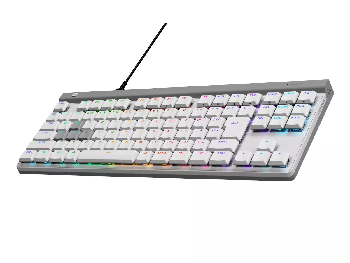 Logicool G515 RAPID TKL ホワイト 有線薄型アナログゲーミング
