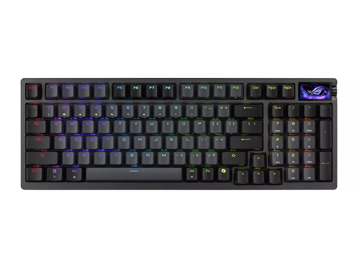 ASUS ROG Azoth 96 HE Lite Gaming Keyboard Black - 製品詳細