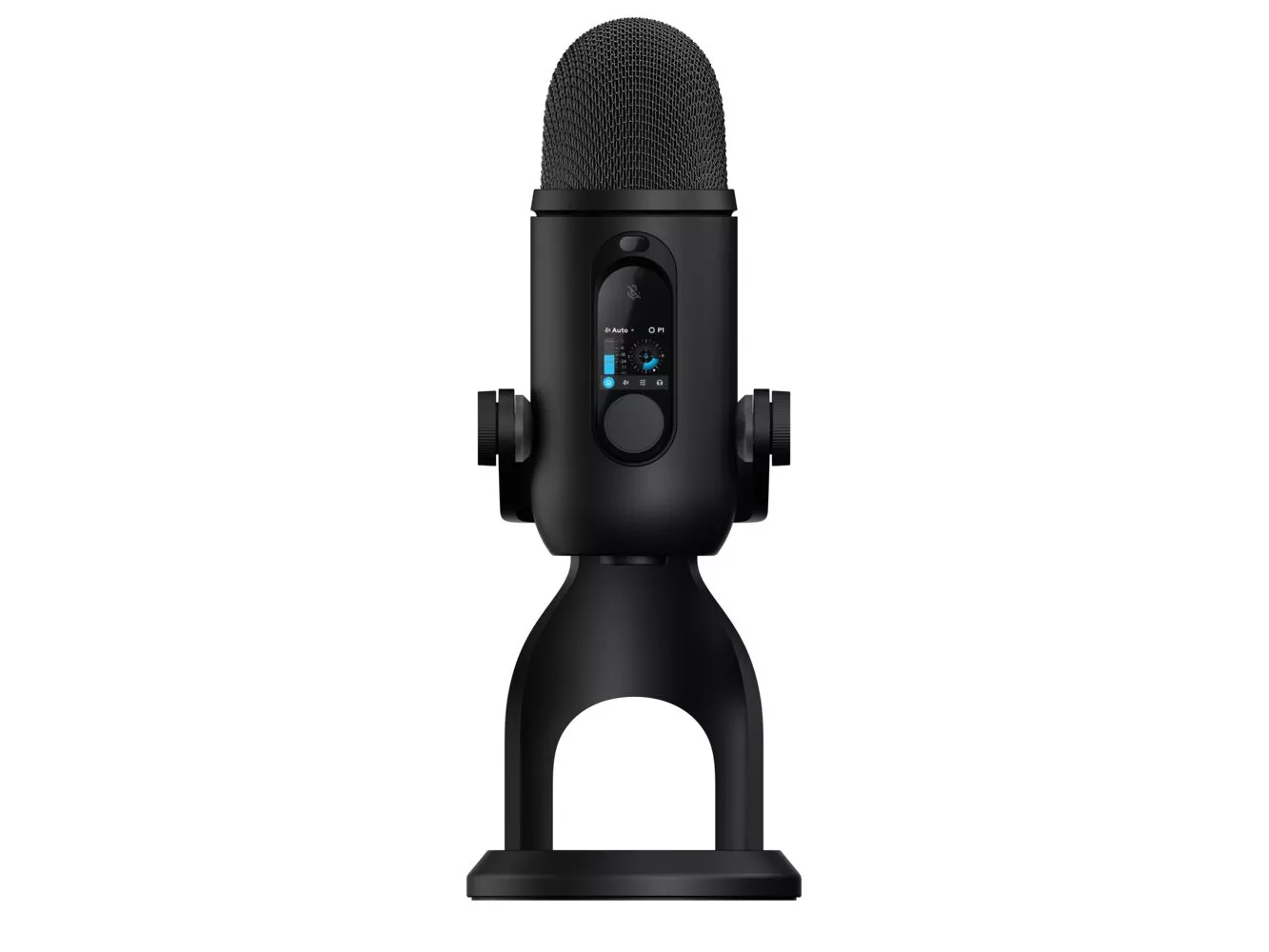 Logicool YETI 2 ブラック YETI Blue VO!CE 搭載のマルチパターン USB