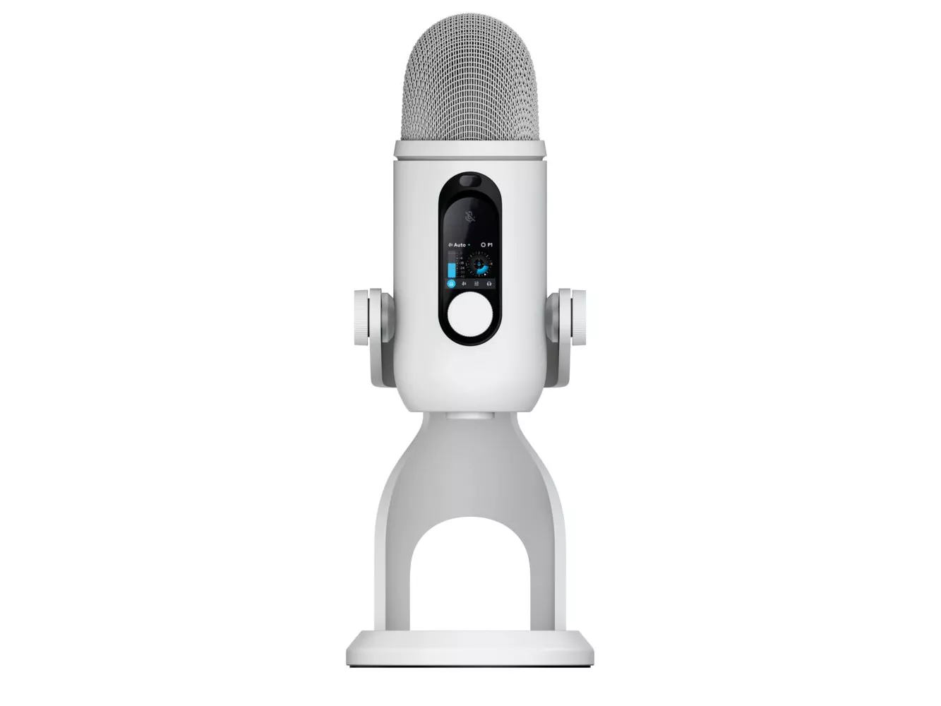 Logicool YETI 2 ホワイト YETI Blue VO!CE 搭載のマルチパターン USB
