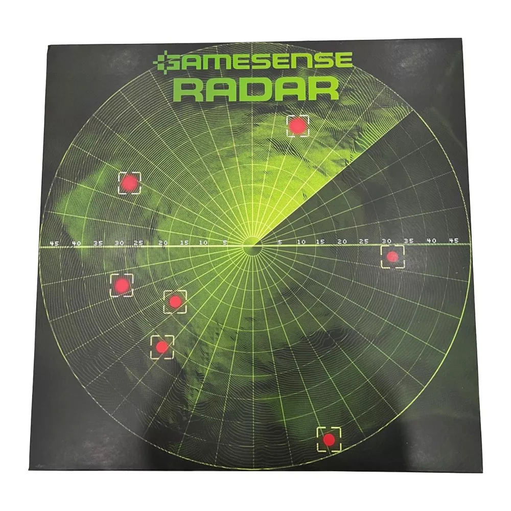 新品未使用　Gamesense Radar 3mm 2023 Design Gamesense Gamesense Radar 3mm Mousepad 2023 Design Black White