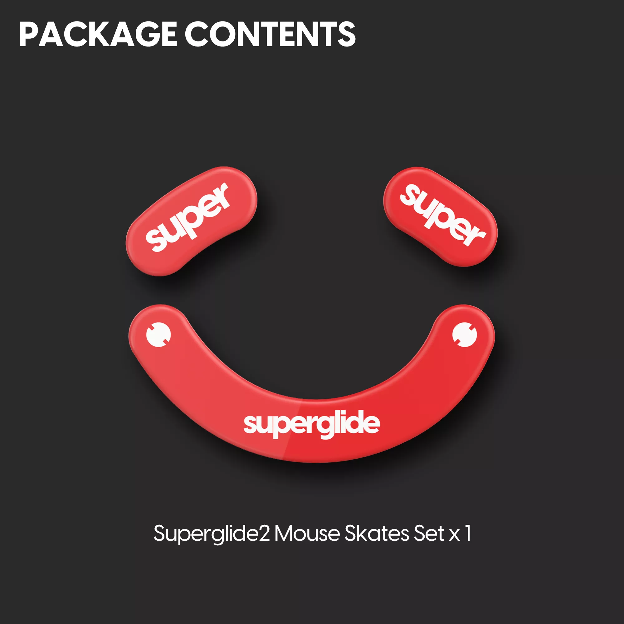 Pulsar Superglide 2 for Razer DeathAdder V3 Pro [RED