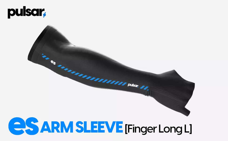 Pulsar Pulsar ES Arm Sleeve Finger Long Large Black ES Arm Sleeve