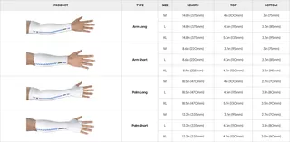 Pulsar ES Arm Sleeve Arm Long Medium Whiteのサムネイル(2)