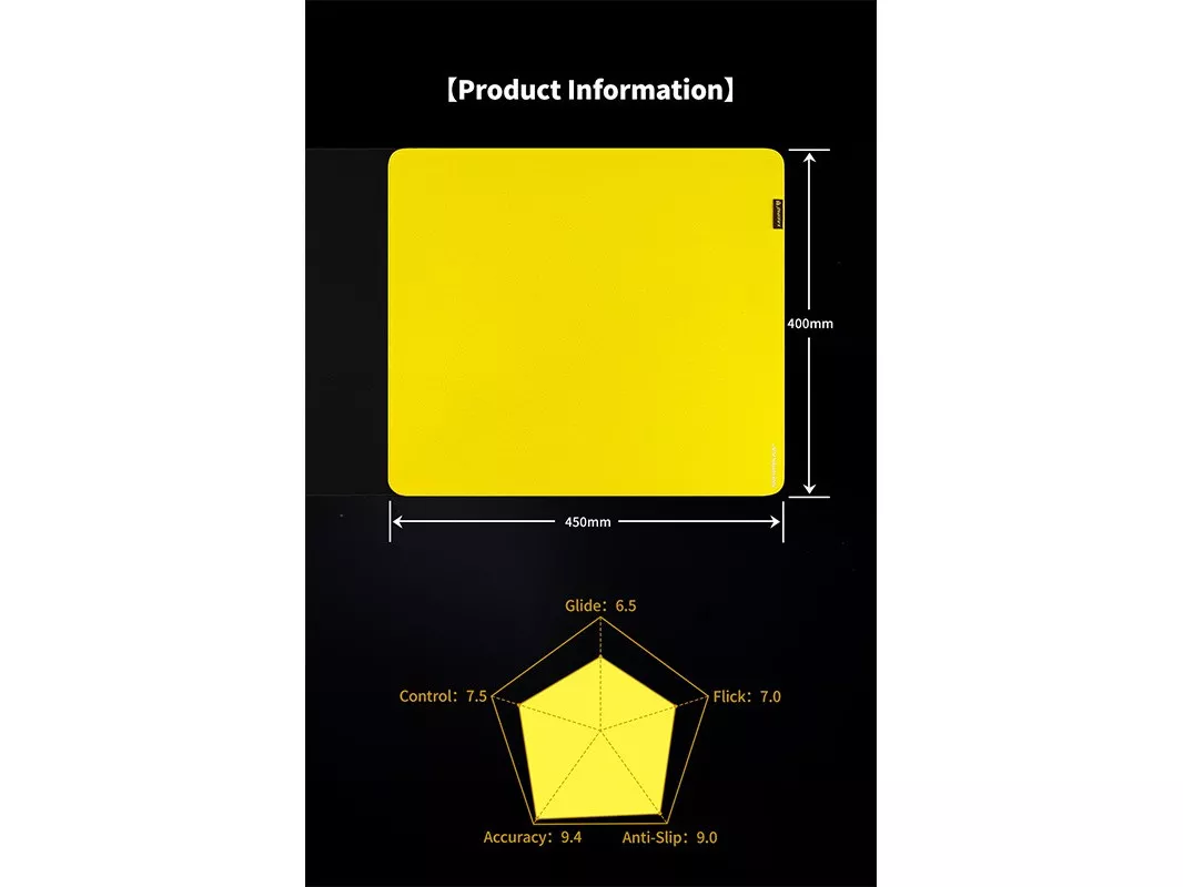 X-raypad X-raypad Aqua Control Plus V2 Gaming Mouse Pads BlackBee